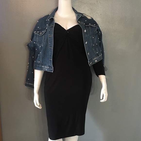 City Chic Jackets & Blazers - City Chic Jean pearl Jacket